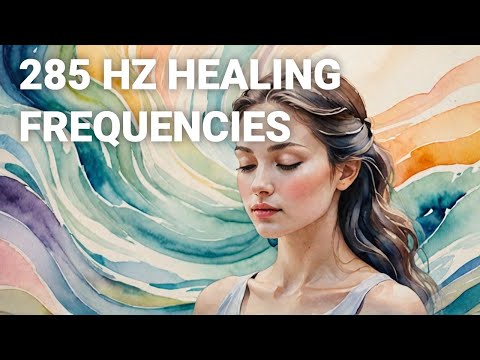 Regenerate Your Cells with 285 Hz & ASMR Watercolor Art