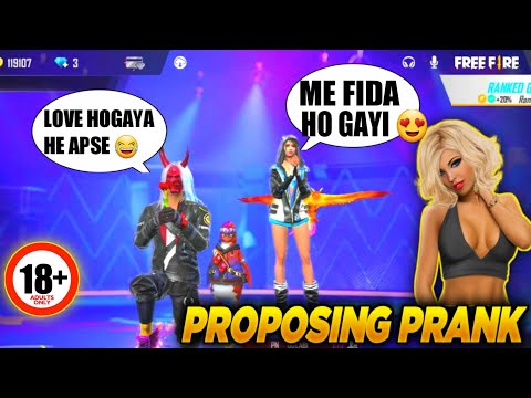 PROPOSING A CUTE RANDOM GIRL😱 SHE ACCEPTED☺||Killval - So Long (MODE RUOK FF, Apelapato999||