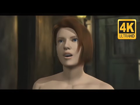 Resident Evil 3 Nemesis First encounter  4K  ( Remastered with Machine Learning AI  )