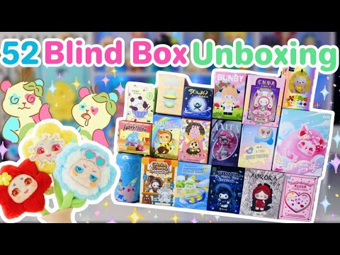 52 BLIND BOX UNBOXING!! *♡* NEW INVENTORY!!