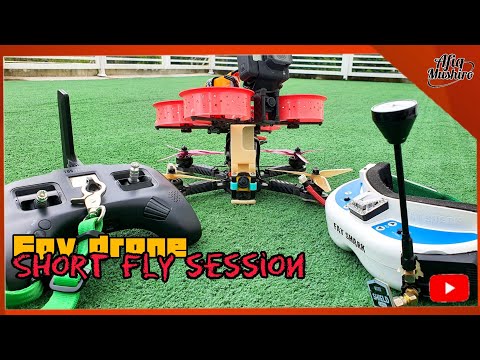 FPV Drone | Short Fly + Crash Footage