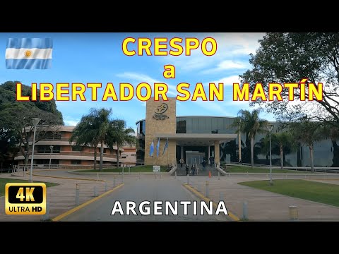 Entre Rios Argentina - Crespo a Libertador San Martin - viaje 79