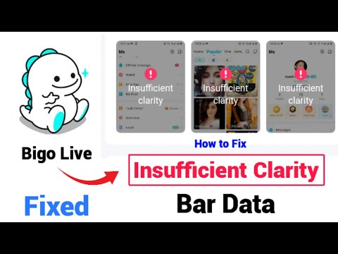 Bigo Live | Bar Data | poor Clarity Problem Fixed