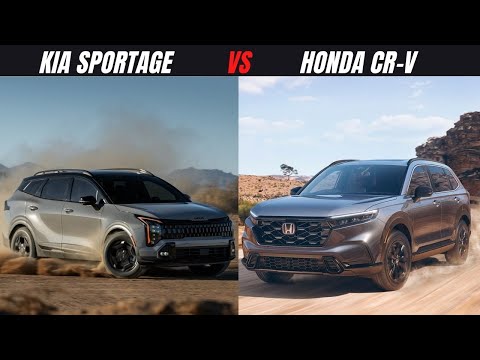 2025 Kia Sportage vs. 2024 Honda CR-V: The Compact SUV Showdown You’ve Been Waiting For!