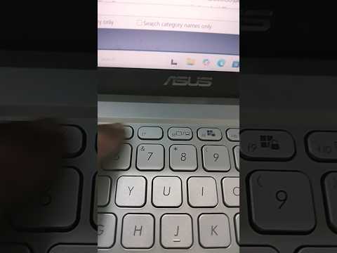 How to lock And Unlock Function Key's in Asus Vivobook X515 Series Laptop#macnitesh#keyboardtricks