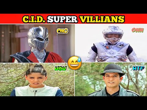 CID Ke Funny Villian | Funniest Super Villians Of CID