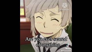 Dazai’s biggest fear #bungostraydogs #bungostraydogsedit #dazaiedits #atsushinakajima #dazai