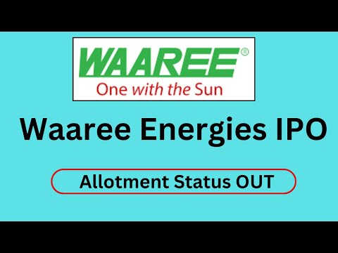 Waaree Energies IPO | Allotment OUT | Message आ गया  | Allotment OUT