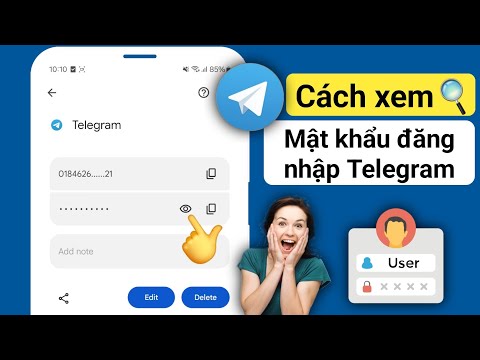 Cách xem mật khẩu Telegram khi quên || Xem mật khẩu Telegram