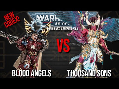 NEW Golden Host Blood Angels Vs Thousand Sons  - Warhammer 40k 10th Edition