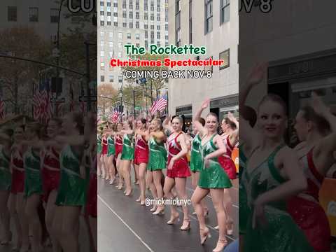 The Rockettes are Back in NYC for Christmas Spectacular ❤️💚💃🏼