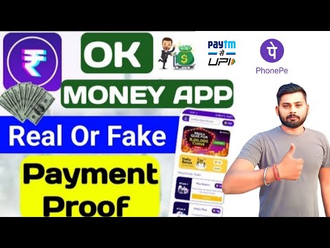 🤫Ok Money App Payment Proof | Ok💸 Moneyapp real or fake | best UPI earning app 2023