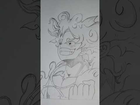 Luffy gear 5 | one piece #onepiece #drawing #anime #luffy