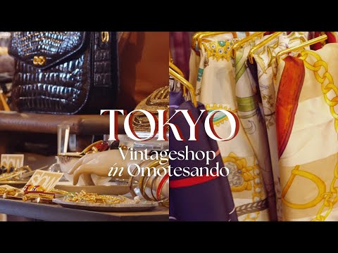 Do you know the vintage shop in Omotesando that is like a treasure box? /Tokyo Vlog/Cafe/Shopping