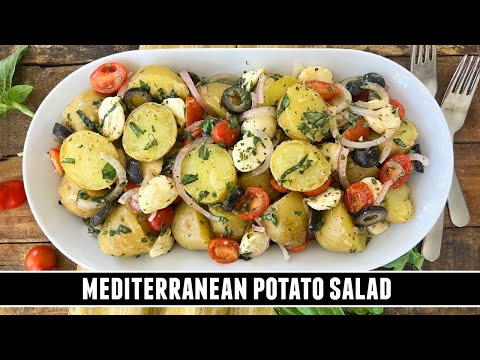 Mediterranean Potato Salad | Heart-Healthy & Packed with Goodness