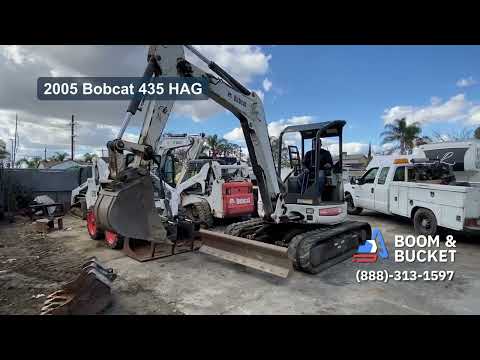 2005 Bobcat 435 HAG | Used Excavator | Used Heavy Equipment | boomandbucket.com