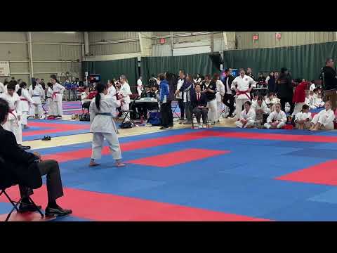 10-11 Female advanced kata 3 Steveston 2024#competition #空手道 #karate #kata