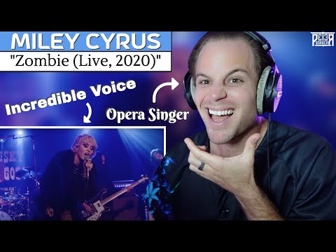 Opera Singer/Vocal Coach REACTION & ANALYSIS of Miley Cyrus Performing "Zombie" LIVE!