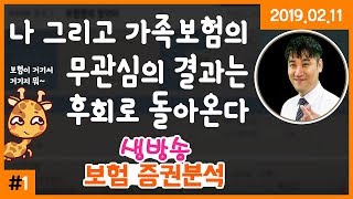 ■2019년 [2월 11일 월요일 보험생방송] ★ 보험때문에 가난해진다 → 무관심 → 악순환 연속  (보험명의정닥터)