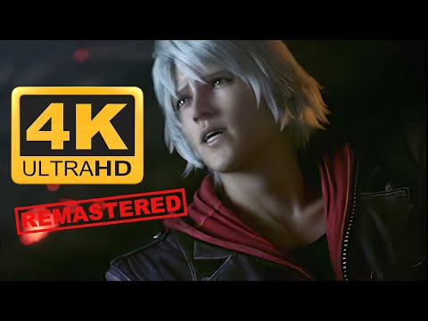 Devil May Cry 4 ALL PANCHINKO SCENES 4k  (Remastered with Neural Network AI)