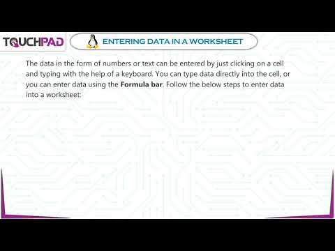 Entering Data In A Worksheet |𝐂𝐡 05|Plus 𝐕𝐞𝐫3.𝟏|𝐂𝐥𝐚𝐬𝐬 𝟎6