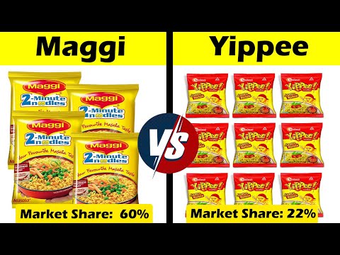 Maggi VS Yippee Comparison in Hindi | Yippee VS Maggi Noodles #shorts #short