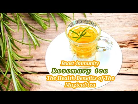 How to Prepare Rosemary Tea at Home | Easy Recipe and Health Benefits | Rosemary tea