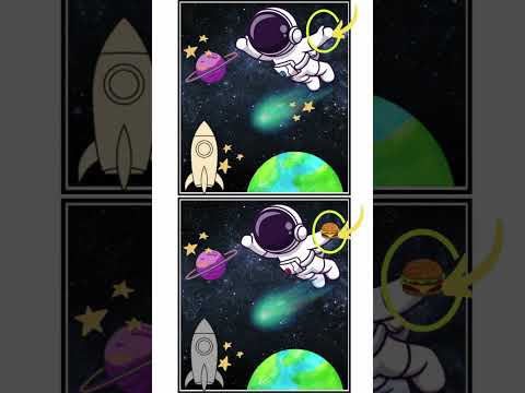 Spot the Difference: Game for Kids [Space Game]