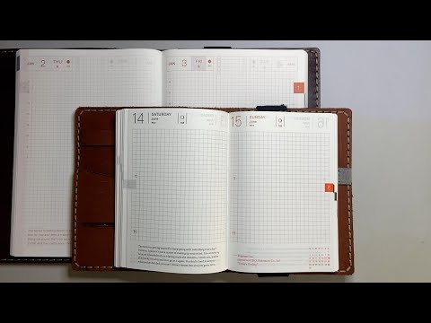 My 2025 Hobonichi planners.