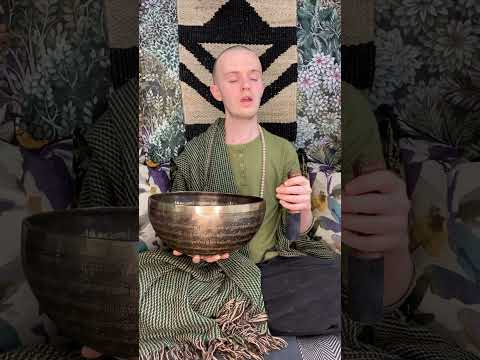 Singing Bowl Sound Healing - Inner Peace Meditation #shorts