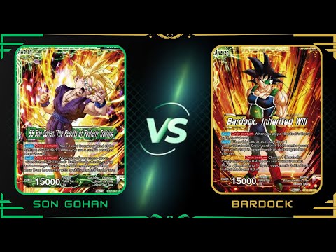 Son Gohan vs Bardock : Dragon Ball Super Masters Set 23 Locals