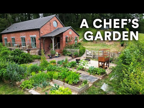 See This Chef's Amazing Kitchen Garden: Gaz Oakley's Countryside Plot