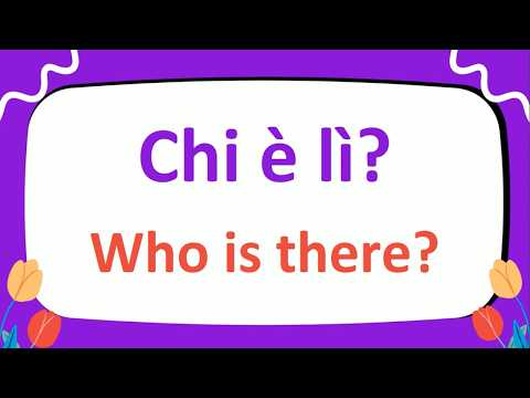 Learn 400+ Crucial Italian Questions in Just TWO or THREE Words!