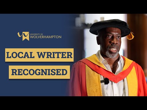 Local writer’s talents recognised with coveted Honorary award | #WLVGrad