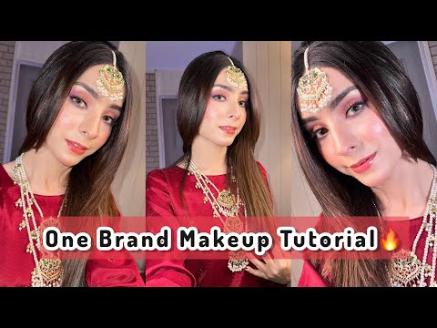 Step By Step Wedding Guest Makeup Tutorial | One Brand Makeup Tutorial With Missrose Products