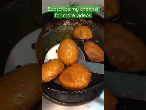 Rainy season says listen melody songs with some Bajji | Paradise Feast #shorts #bajji #potatorecipe