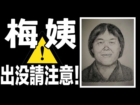 首要通緝犯，號稱中國版【裂口女】——梅姨，你到底存在嗎？又去哪裡了？