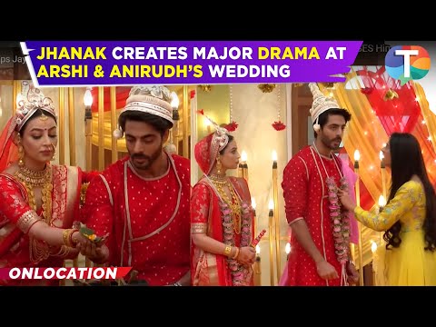 Jhanak UPDATE: Jhanak Sparks Chaos at Arshi & Anirudh's Wedding, Creating a Huge Tamasha!