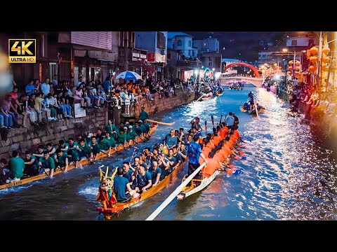 福建独有的三溪村“夜赛龙舟”，端午节日激情的水上演绎，还有各种美食，热闹超乎想象。