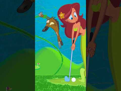 Cheat-free golf #Zigandsharko Zig & Sharko | Cartoon for kids