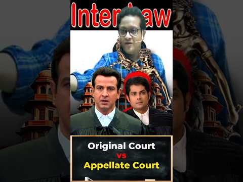 Two Layer 🇮🇳 Judiciary Original Jurisdiction Vs Appellate Jurisdiction | Siddharth Agarwal