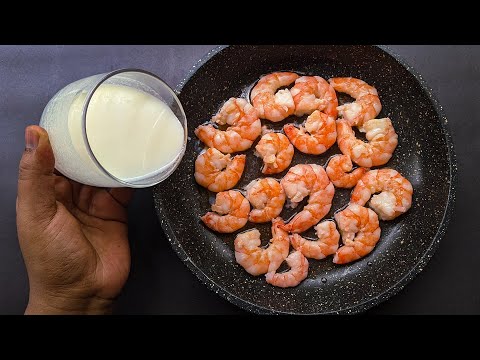 Quick & Easy Shrimp Recipe I've Ever Eaten! Healthy Breakfast Ideas! The Most Delicious Recipe.