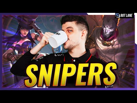 Meu tipo FAVORITO de AD CARRY: Os SNIPERS do LoL!