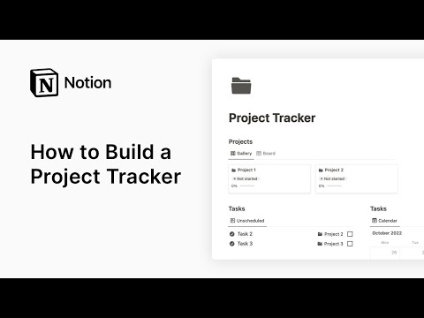 How to Build Project Tracker in Notion