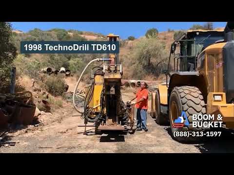 1998 TechnoDrill TD610 | Used Techno Drill | Used Heavy Equipment | boomandbucket.com