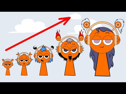 Incredibox Sprunki: Growing Up! | Oren Orange ( New Mod )