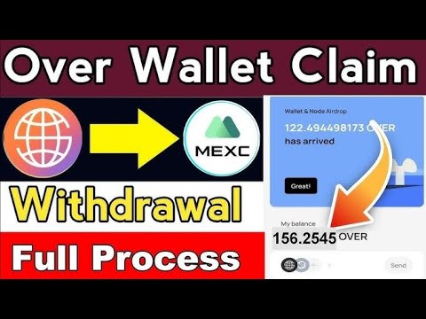 How to claim over coin airdrop to exchange