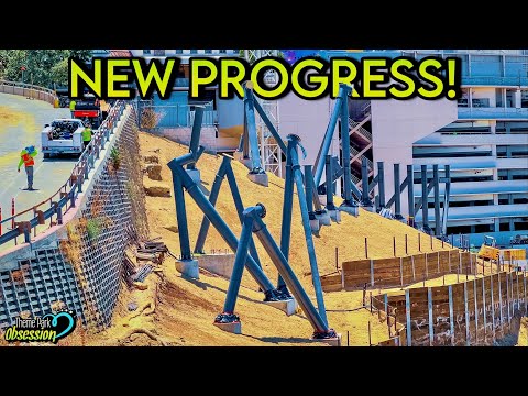 NEW Progress on Fast & Furious Roller Coaster at Universal Studios Hollywood!