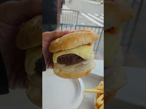 Steamed Cheeseburger at Hamburger America