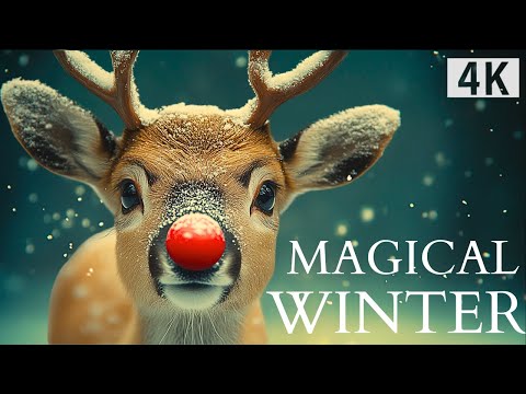 MAGICAL Snowy Landscapes for Relaxation and Sleep in 4K Ultra HD!